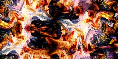 Beauty of Abstract Seamless Tileable Random Art Ink Spread