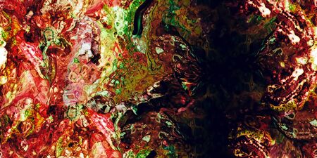 Beauty of Abstract Seamless Tileable Random Art Ink Spread