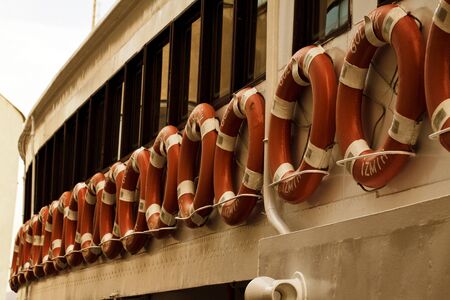 Capture from Inseide the Ferryboat  nice detailed Photoの写真素材