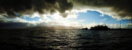 A Touristic Place in Turkey Seascape View  Photo
