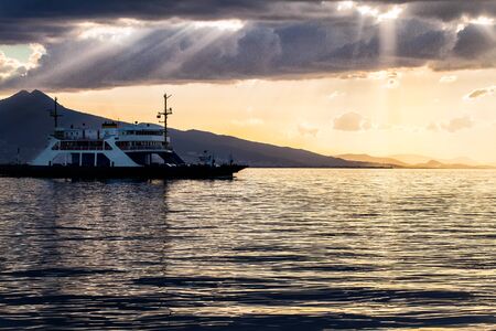 Seascape View in Nature in Turkey Izmir Photo