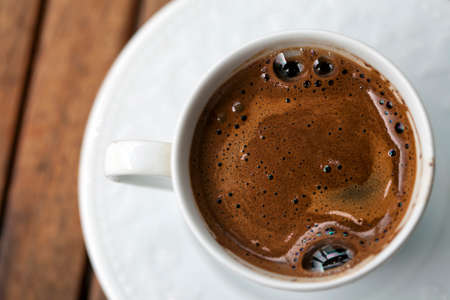 Anatolian Traditional Drink Hot and Delicious Turkish Coffee