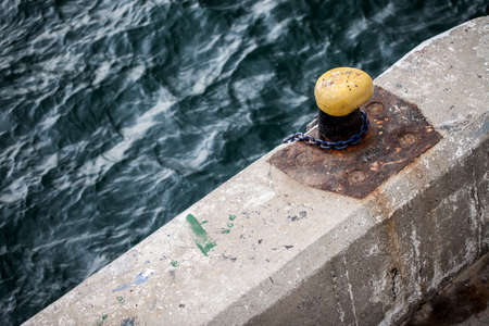Transportation place Dock near the Sea Photo