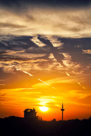 Dark and Soft Clouds on Sky Photoの写真素材