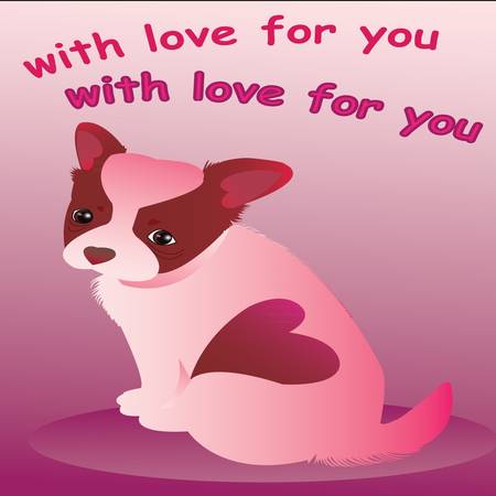 sobachka valentinkaのイラスト素材