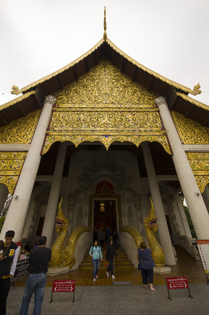 Temple in chiangmai Thailandのeditorial素材