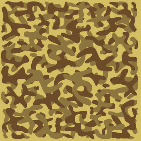 Desert camouflage patternのイラスト素材