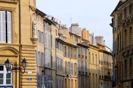 Place des PrÃªcheurs, Aix-en-Provence, Franceのeditorial素材