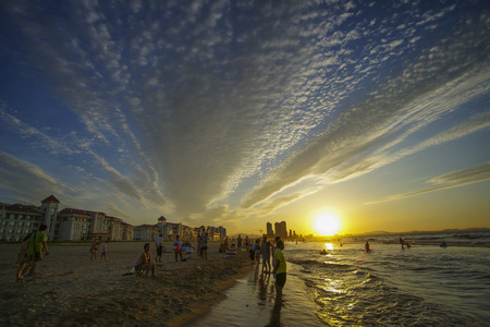 Shandong Yantai development zoneのeditorial素材