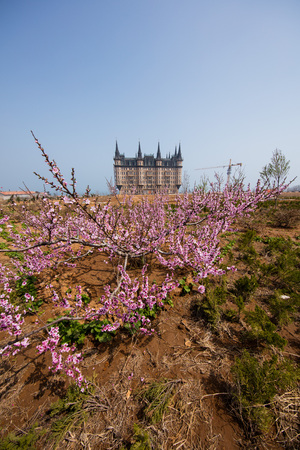 Penglai city, Shandongのeditorial素材