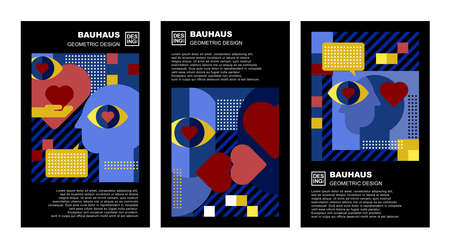 Therapy, psychotherapy, psychology concept. Set on white background. Vector banner. Love symbol. Mental health illustration.のイラスト素材