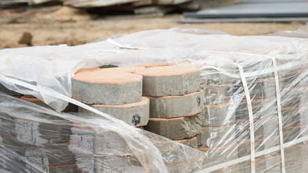 brick for Construction equipmentの写真素材