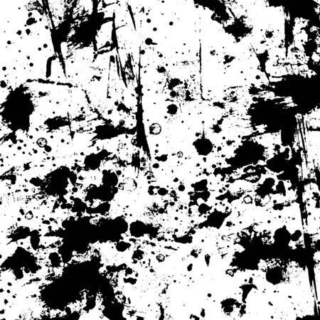 Vector grunge background. White and black texture.のイラスト素材