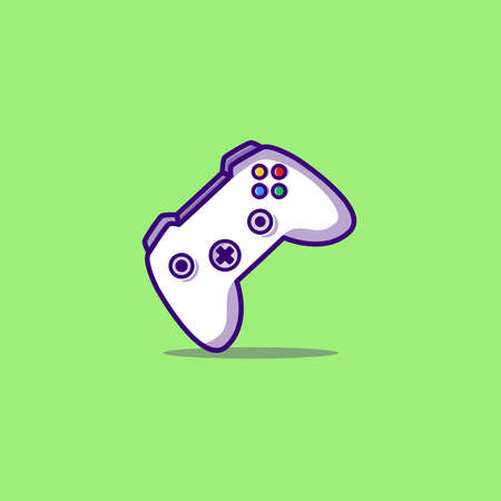 Illustration Game stick controller cartoon