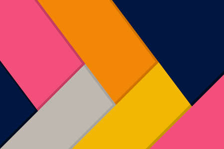 Modern abstract background. Background with colored stripes. Vector abstract background texture design, bright poster, yellow and blue background banner Vector illustration.のイラスト素材