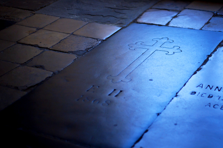 UK, London - 08 April 2015: In the galleries of Westminster Abbey