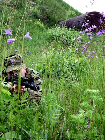 sniperの写真素材