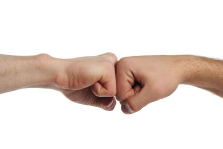 male fightingの写真素材