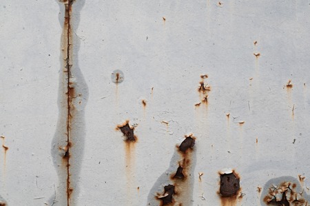 Vintage rusted texture grunge painted on grey wall background
