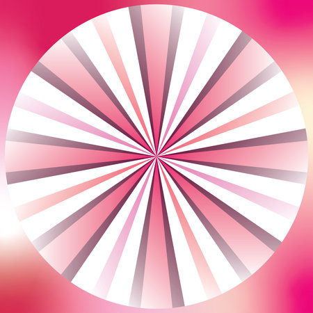 Abstract background. White and pink rays.のイラスト素材