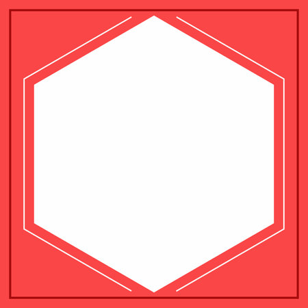Red and white rhombus background color with stripe line shape. Suitable for social media post. Frame or border.のイラスト素材