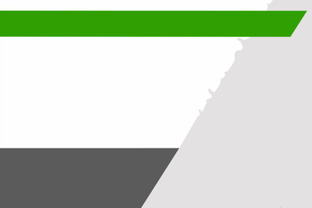 Tech corporate abstract green background. Vector corporate brochure bright design.のイラスト素材