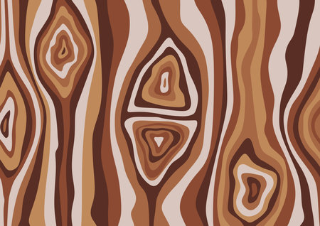 Seamless pattern with wood texture. Wooden background. Vector illustrationのイラスト素材