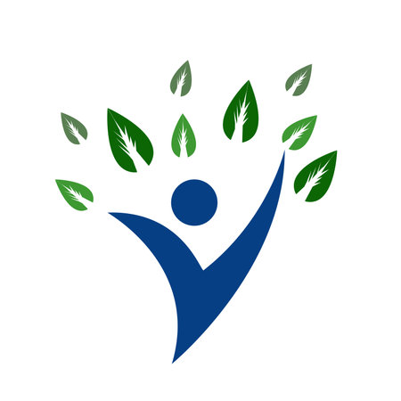 organic nature symbols. Natural plant design elements emblems. vector illustrationのイラスト素材