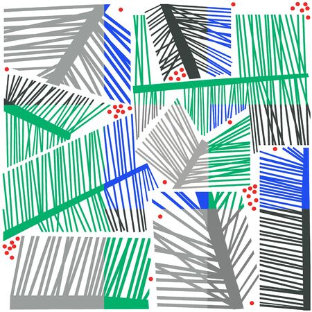 tree branch with berriesのイラスト素材