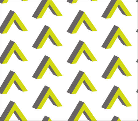 Abstract geometric pattern 3dのイラスト素材