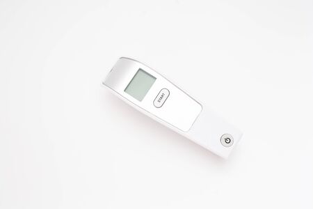 Medicine bottle for injection, pills and thermometer. Medical glass vials and syringe for...