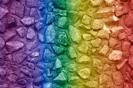 LGBT. The rainbow is on texture. Template. Content for the designer.の写真素材