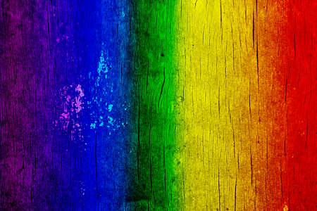 LGBT. The rainbow is on texture. Template. Content for the designer.の写真素材