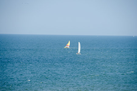 Scheveningen, Netherlands, 06.30.2012: The famous and largest beach in the Netherlands. In the past, a favorite place for artists.のeditorial素材