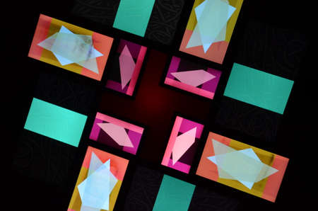 Austria, Wattens - 05/30/2013: abstract compositions in the Crystal Worlds of the Swarovski Museum.
