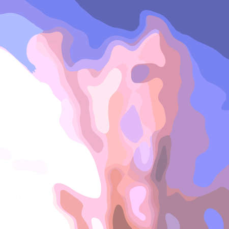 Winter pattern in a blurred style. Color wave transitions in the winter palette. Suitable for winter templates, cover designs. Vector.のイラスト素材