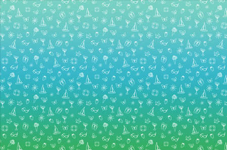 Summer backgroundの写真素材