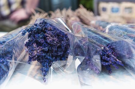 Wholesale and retail trade in flowers in stock. The concept of the flower business and shopping. A horizontal frame.の写真素材
