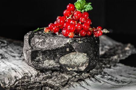 Turgau hard cheese is a fine hard Swiss cheese with the aroma of onion bread.の写真素材