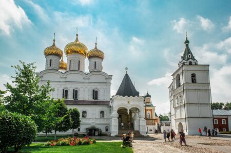 August 4, 2018. Russia the city of Kostroma on the Volga Holy Trinity Ipatiev Monastery. Editorialのeditorial素材