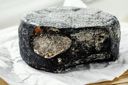 Thurgau is a fine hard Swiss cheese with the aroma of onion bread.の写真素材