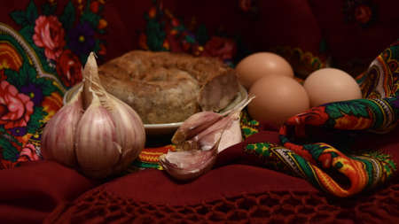 Traditional ukrainian food.の写真素材