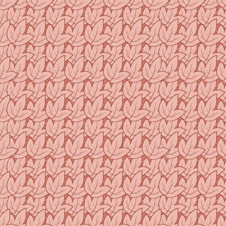 Seamless background, pattern of repetition contour leaves  のイラスト素材