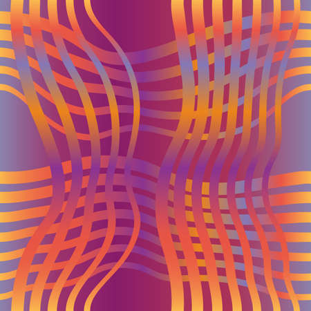 Seamless Abstract Background, Tile Striped Pattern. Vectorのイラスト素材