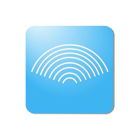 Control of wi-fi. Wi-Fi vector iconのイラスト素材