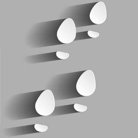 Vector image of shoes tracks, imprint of shoe. Vector icon with shadowのイラスト素材