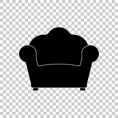 Vector image armchair. Vintage Retro Armchair Iconの写真素材