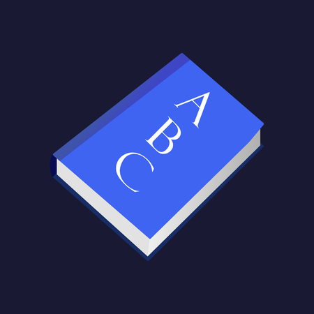 Vector icon bookのイラスト素材