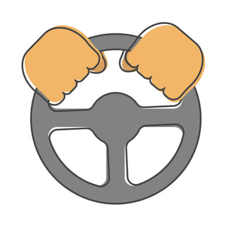 Computer code slash vector icon. Symbol of programming, webdesign cartoon style on white isolated background. Layers grouped for easy editing illustration. For your design.のイラスト素材