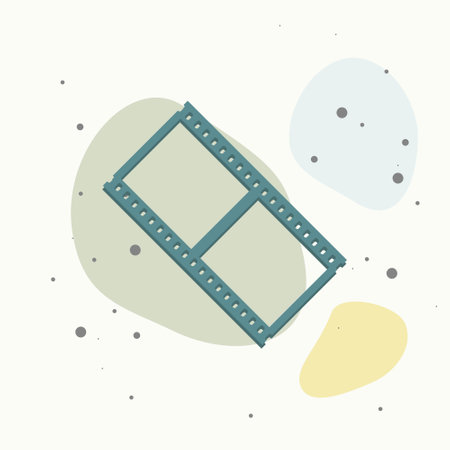 Vector icon Certified person. Image of man and medal. Symbol reward, achievements on multicolored background. Layers grouped for easy editing illustration. For your design.のイラスト素材